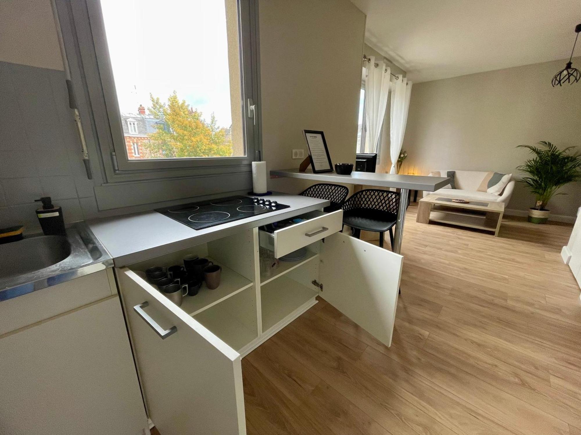 Appartement Le P'tit B - Quartier Saint-michel/centre
